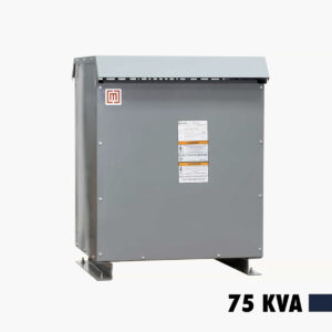 Transformador seco de 75KVA, relacion 480V/(208-120)V Nema 3R.