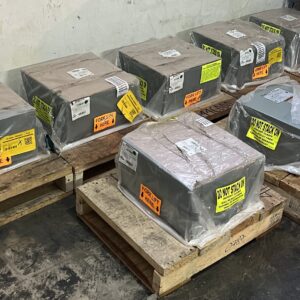 Transformador encapsulado de 9KVA, relacion 480V/(208-120)V Nema 3R.